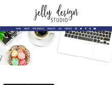Tablet Screenshot of jellydesignstudio.com
